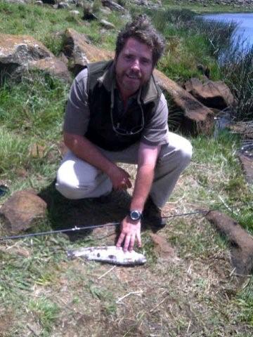 Jake Vargas-Zuniga 1Kg Rainbow Trout at Jansens Club Dam on 5 November 2011